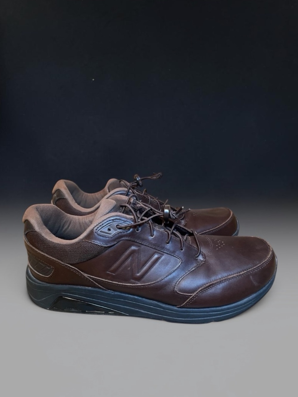 New Balance 928 Leather Walking Shoes Men's Size 12.5 Brown
